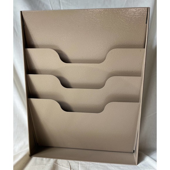 Vintage Retro office "Buddy Products"  Wall File Hanger Great Condition - Picture 10 of 10